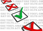 practice test for GRE,TOEFL,SAT,IELTS